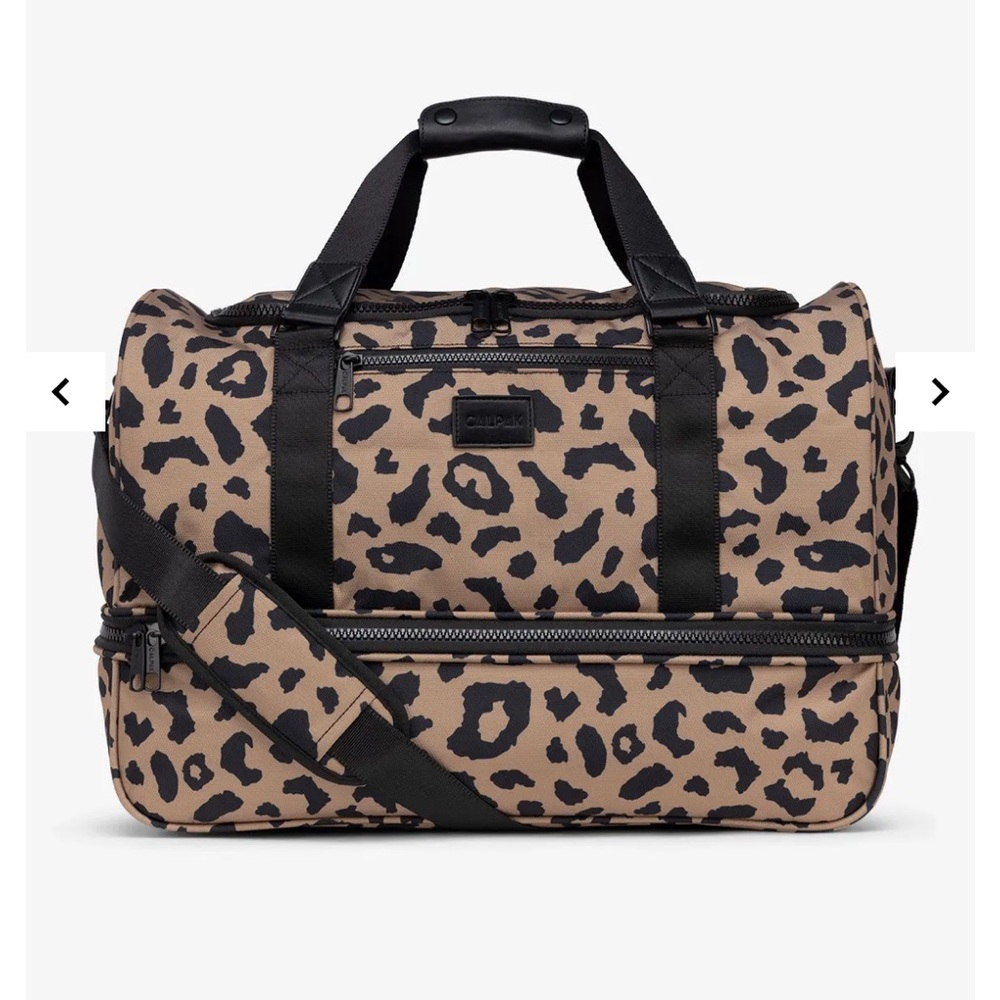 Calpak Stevyn Duffel in Leopard